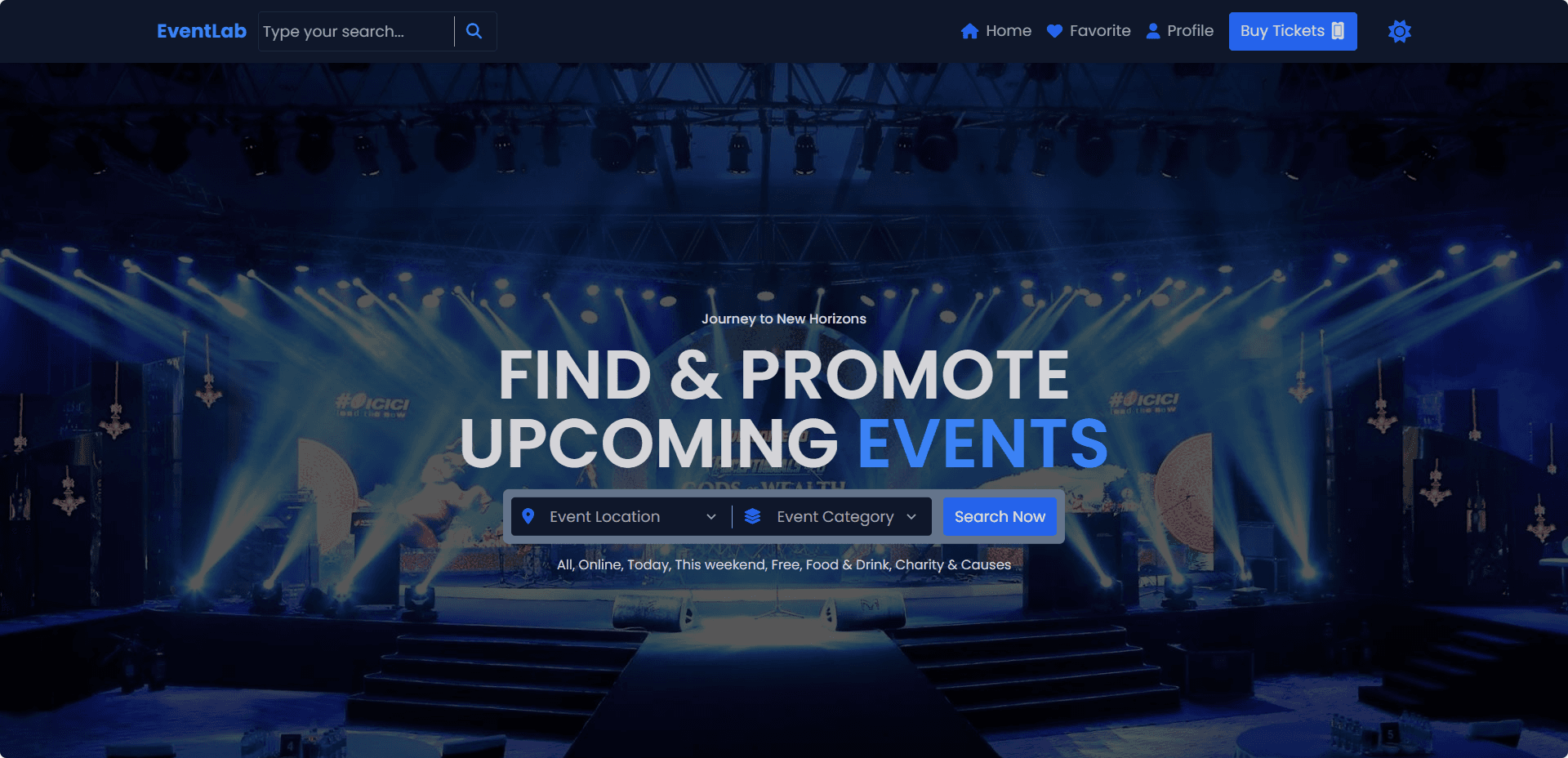 EventLab | Events & Venue Discovery