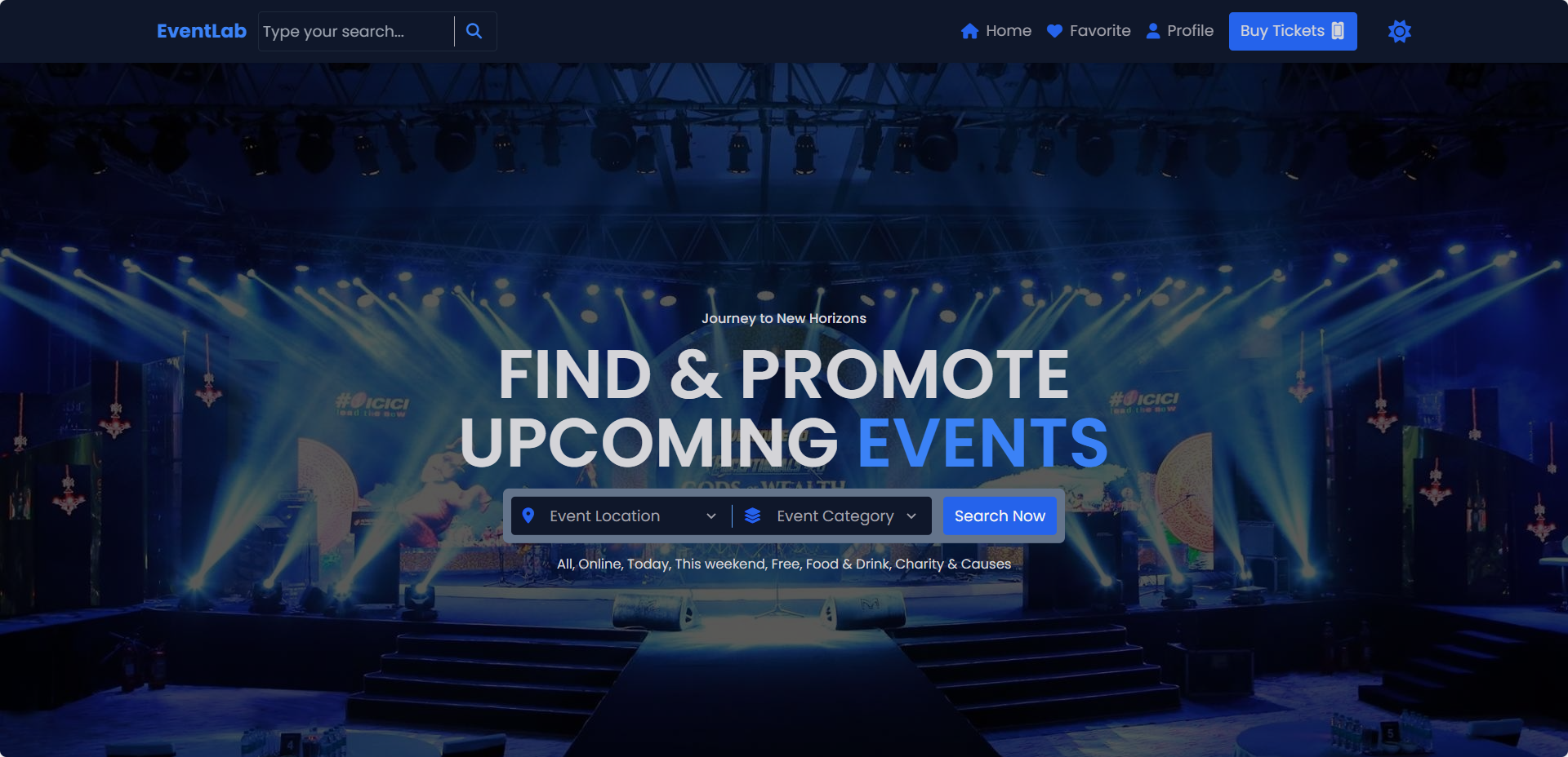 EventLab | Events & Venue Discovery